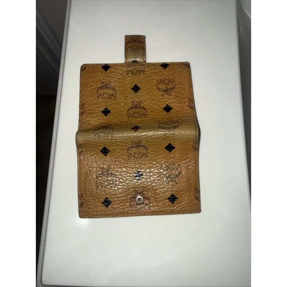 MCM Bifold Wallet in Visetos Original